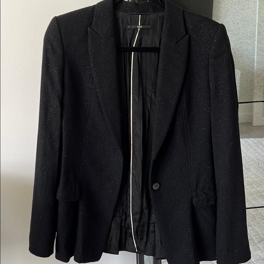 Hugo Boss Black Jacket With The Sparklers